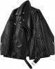 Women Faux Leather Jacket Lapel Collar Motorcycle Zip Up Long Sleeve Motor Biker Short Coat Jacket