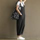 Women's Casual Plus Size Overalls Baggy Wide Leg Loose Rompers Jumpsuit