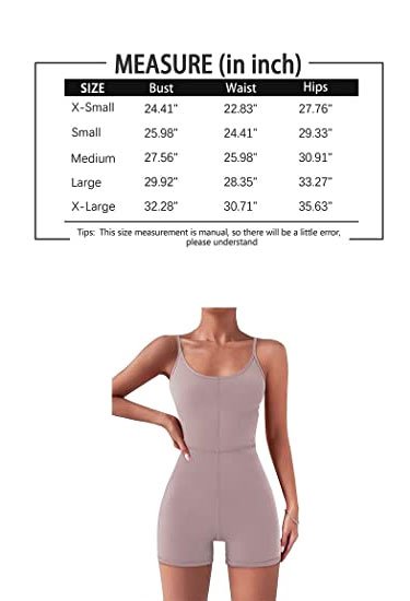 Women's Unitard Bodysuit Workout Rompers